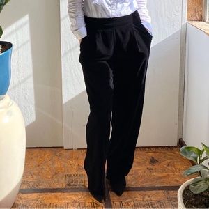 Gap velvet pants